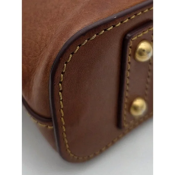 Dooney & Bourke Florentine Allison Crossbody Bag In Tan Leather #0299 - Picture 5 of 9